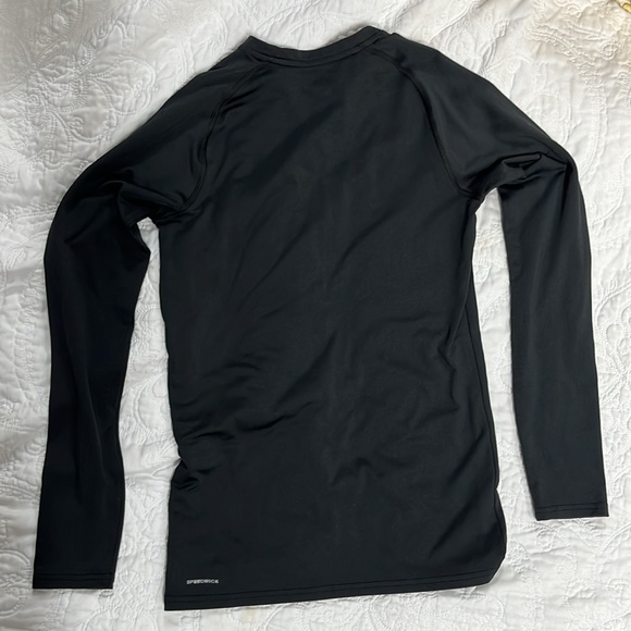 Reebok, Youth, XL 18/20, black, long sleeved, cold weather shirt - Picture 2 of 5